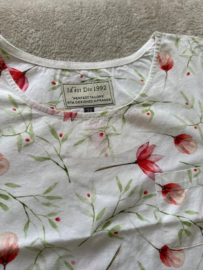 Chemise fleurie - photo numéro 2