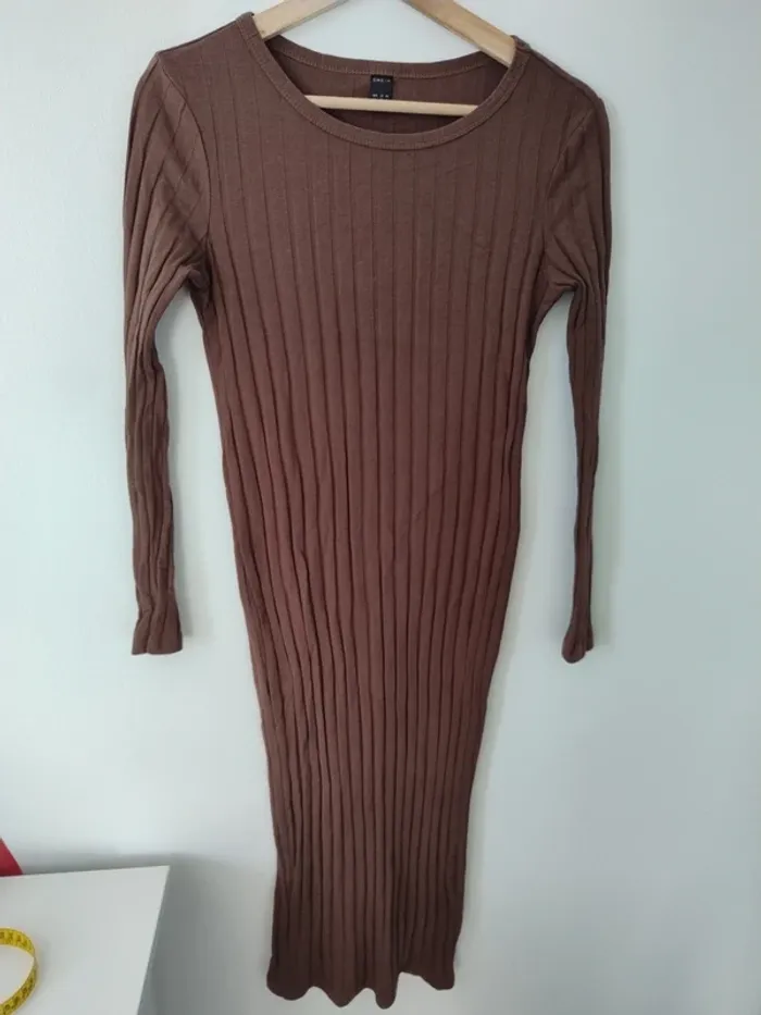 Robe élastique en coton et spandex