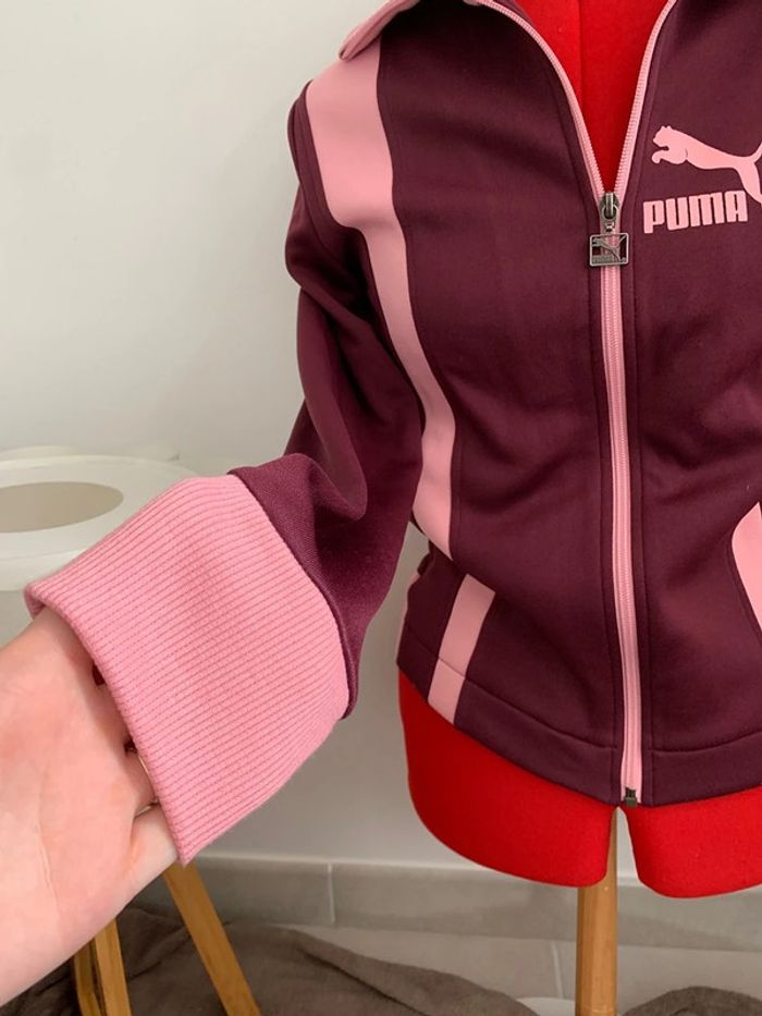 sweats Puma bordeaux taille S - photo numéro 3