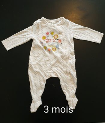 Pyjama coton une pièce