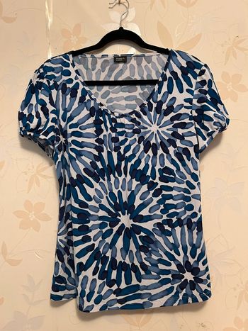 T-shirt bleu 38/40