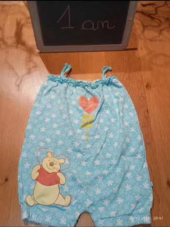 Combishort Disney taille 1 an en très bon état