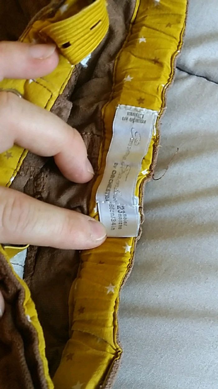 pantalon marron fille - photo numéro 5