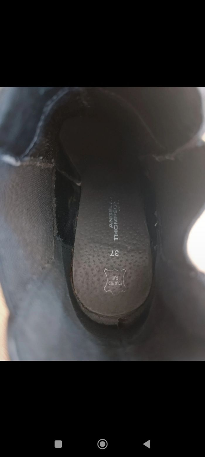 Bottines noires 37 - photo numéro 5