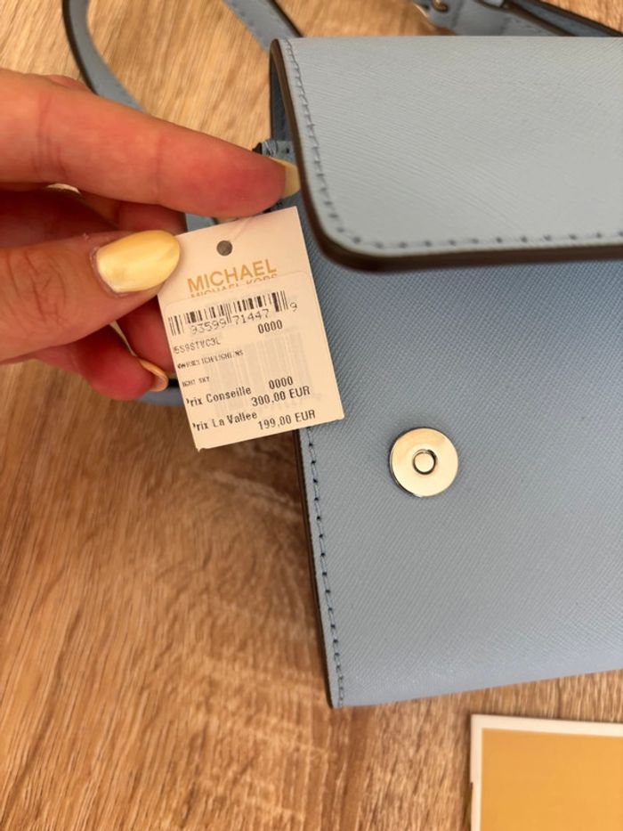 Sac à main bleu - Michael Kors - photo numéro 5