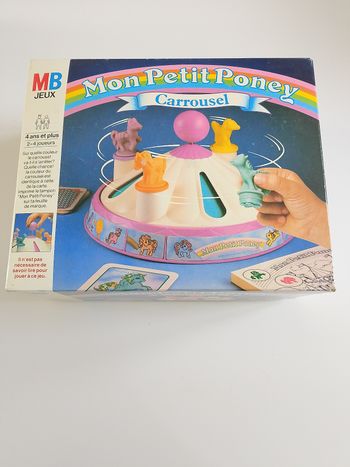 Mon petit poney carousel mb jeux complet sans notice 