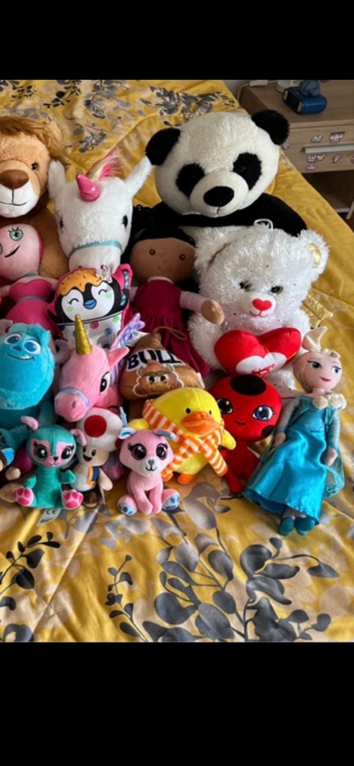 Lot divers peluches - photo numéro 3