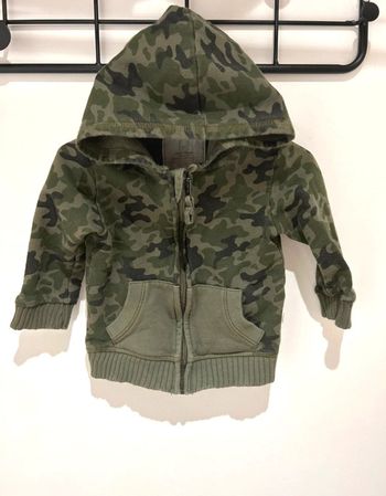 Veste jogging militaire Baby Fresh