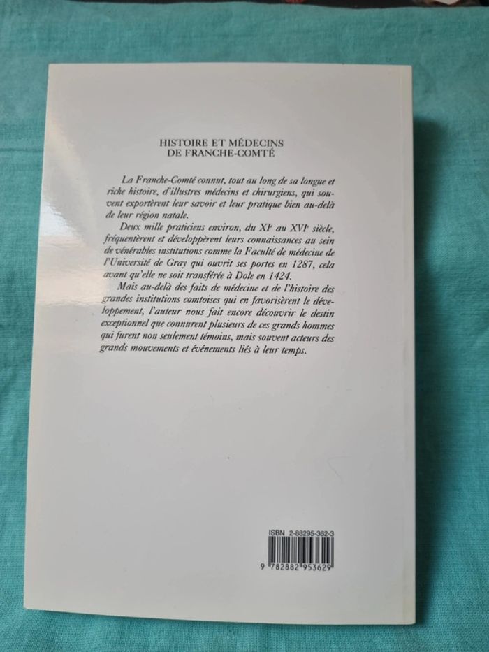 Histoire et médecins de Franche-Comté - photo numéro 2