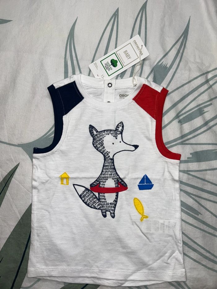 Débardeur loup orchestra