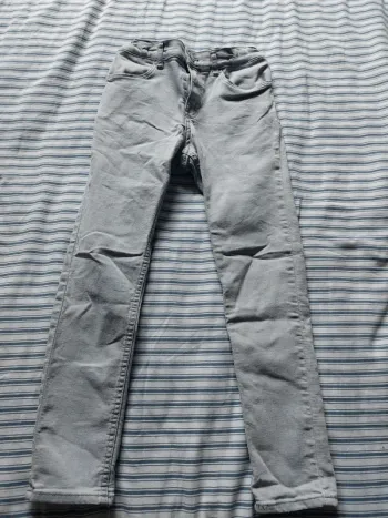 Jean skinny gris 124cm