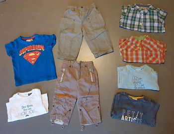 Lot de vêtements