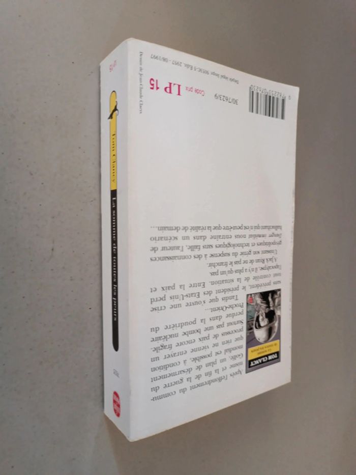 Tom Clancy la somme de toutes les peurs - photo numéro 3