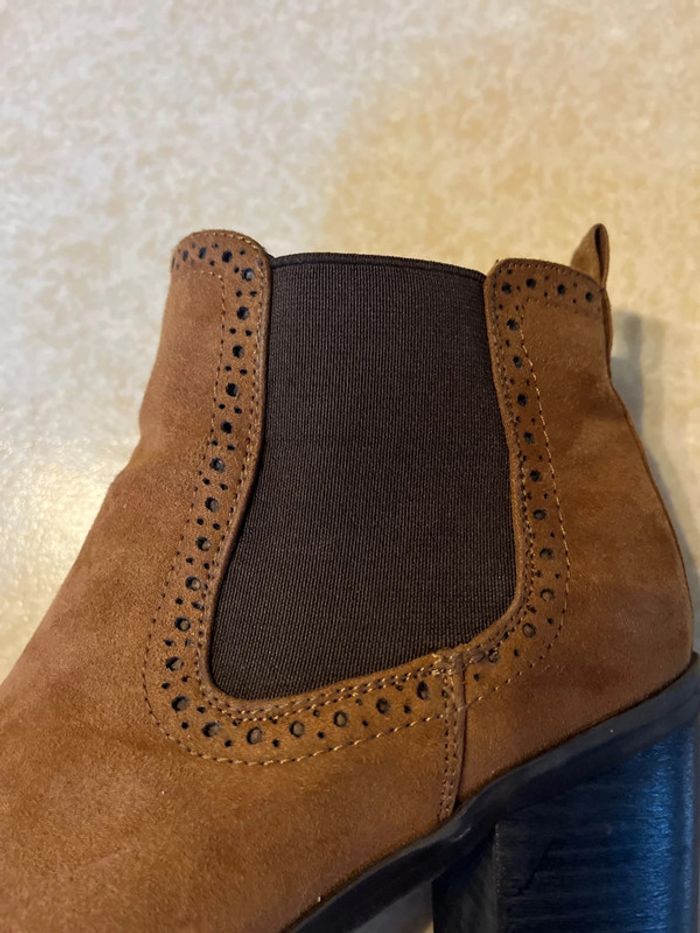Bottines camel - photo numéro 3