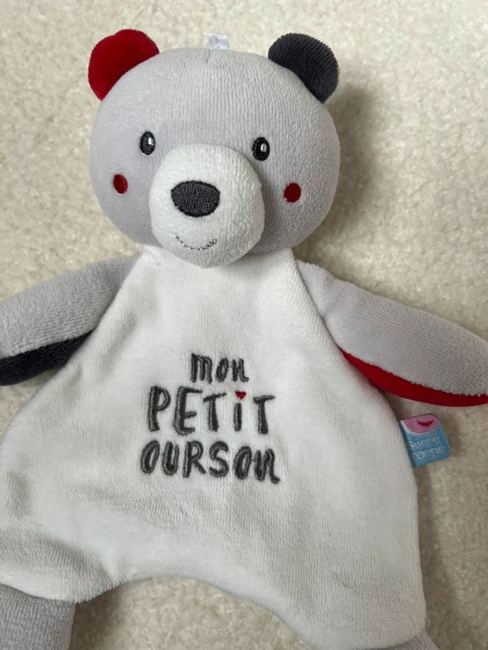 Doudou semi plat ours sucre d’orge - photo numéro 2