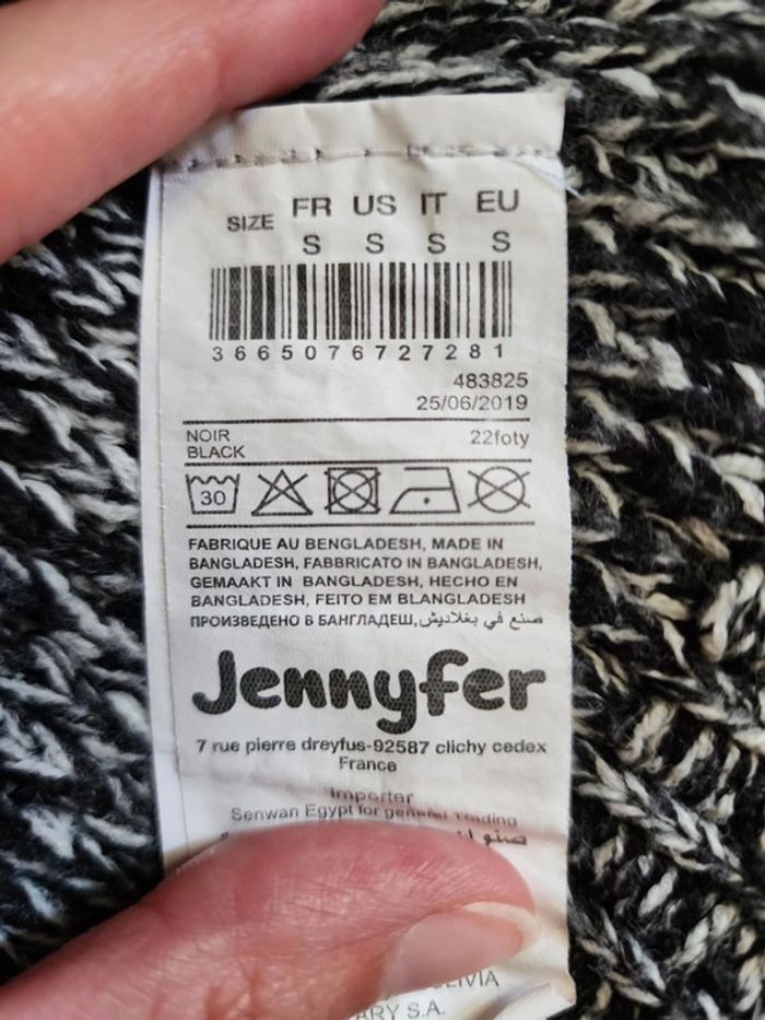 🌸🌸Pull-over Gris Jennyfer Taille 36 - photo numéro 6