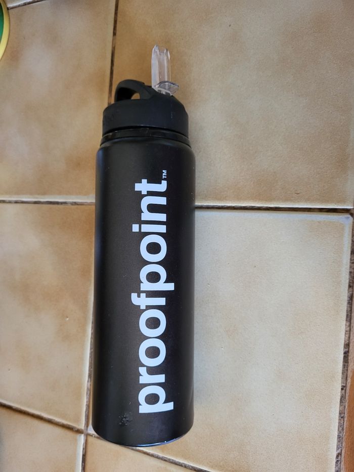 Gourde noir 1 litre - photo numéro 2