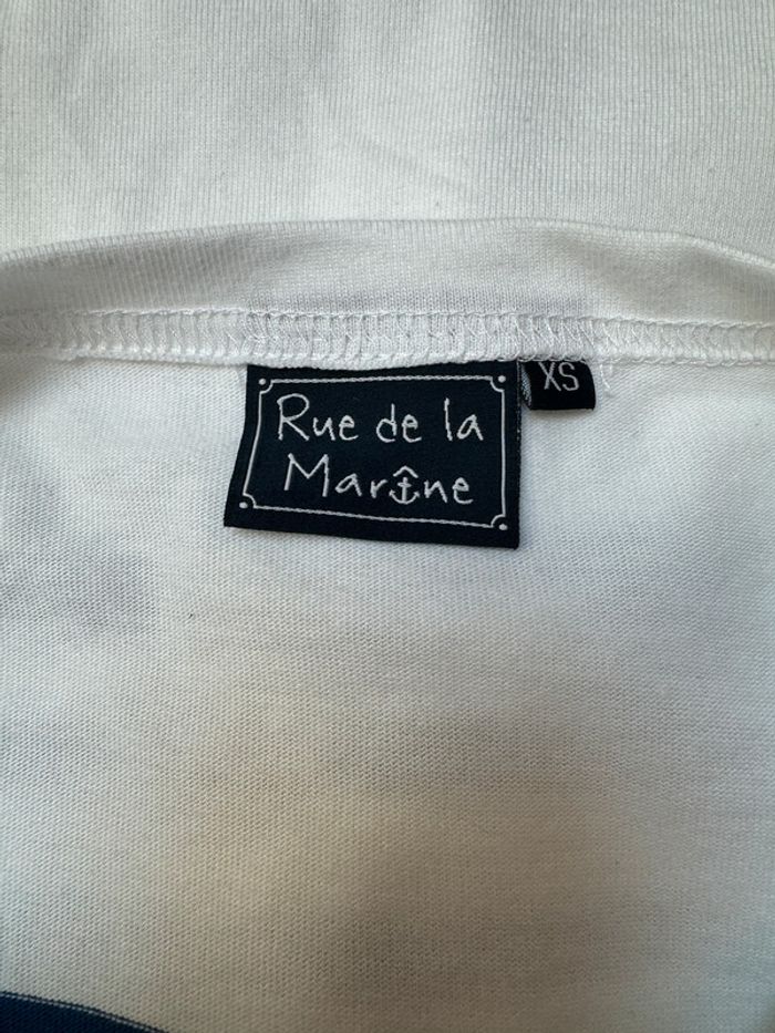 Tee-shirt à manches longues Rue de la Marine Taille XS - photo numéro 3