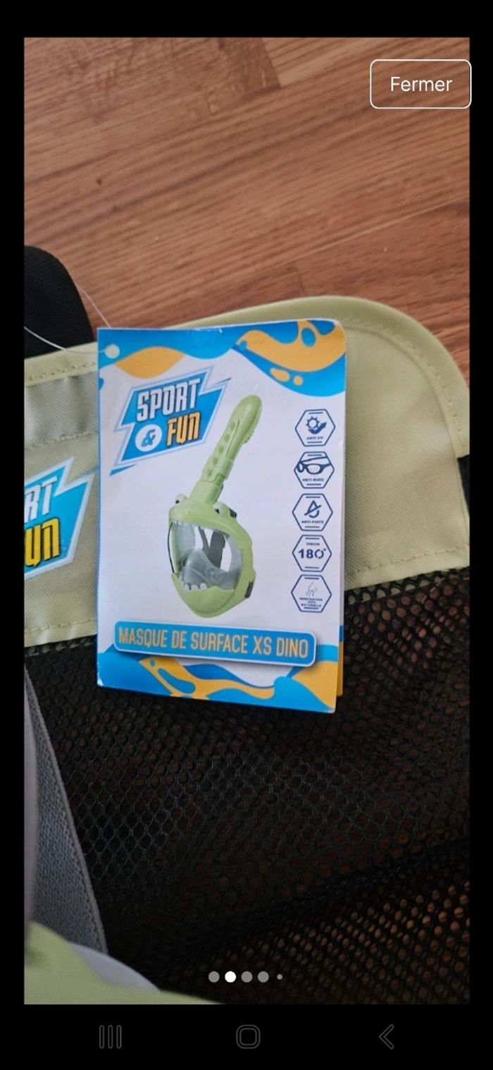 Masque de plongée enfant - photo numéro 2