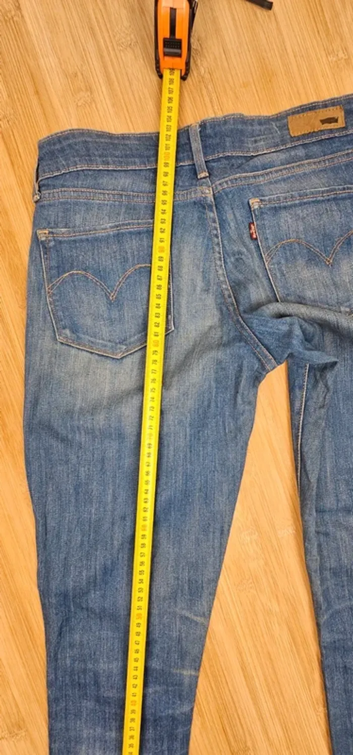 Levi's demi curve mid rise skinny T:36 W27 L32 +patch offert - photo numéro 12