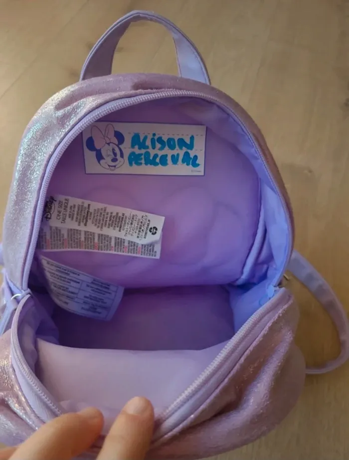 Sac à dos cartable minnie - photo numéro 4