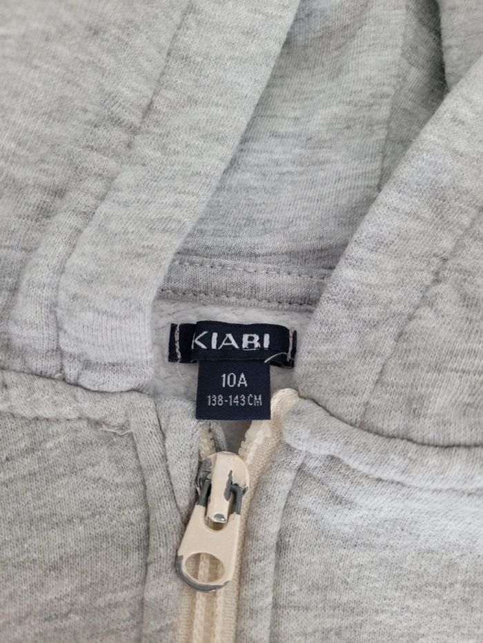 Gilet zippé Kiabi 10 ans - photo numéro 2