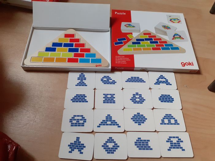 Puzzle en bois segments en bois Goki - photo numéro 4