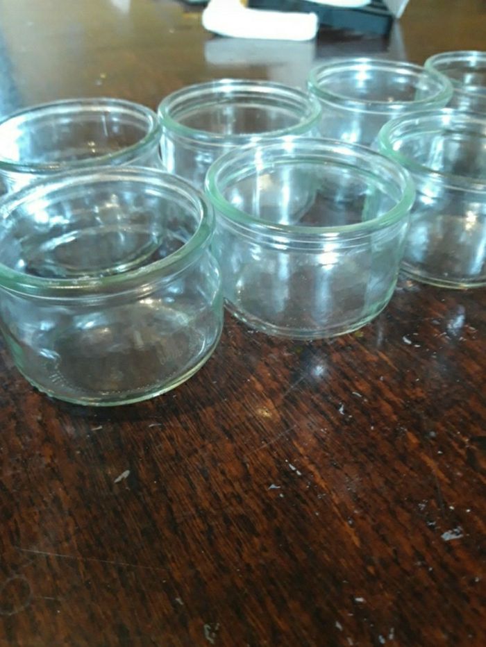 Lot 20 pots bas en verre - photo numéro 3