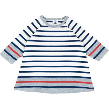Robe à manches longues 3 mois en coton Petit Bateau