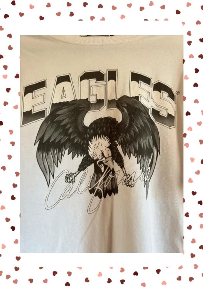 T-shirt blanc aigle 38 America today - photo numéro 2