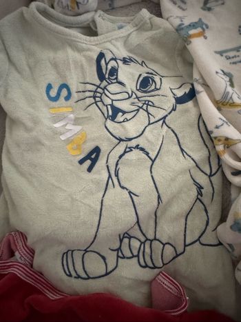 Lot 3 pyjamas 9 mois