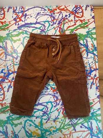 Pantalon velours doublé coton