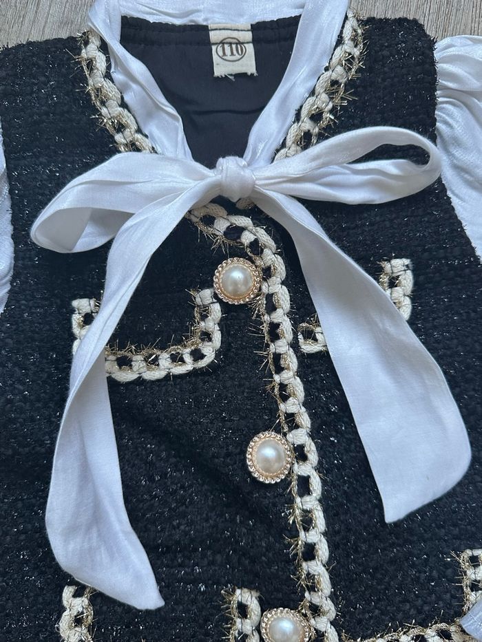 Robe chic fille avec chemise intégré taille 4 ans - photo numéro 3