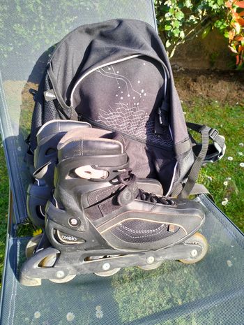 Rollers 45.5 avec sac de transport 