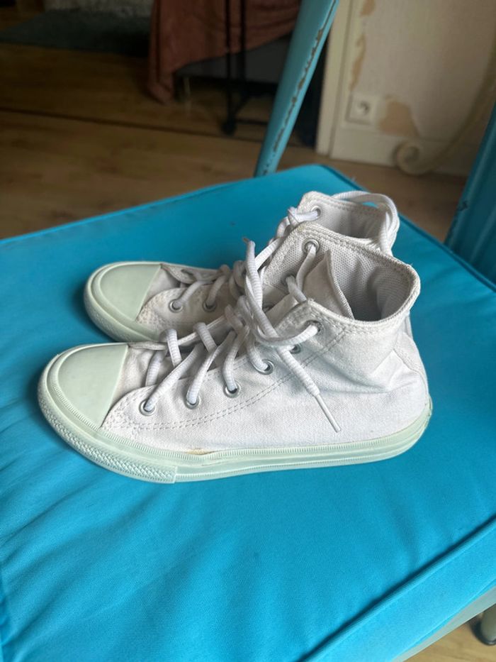 Basket converse blanche - photo numéro 2