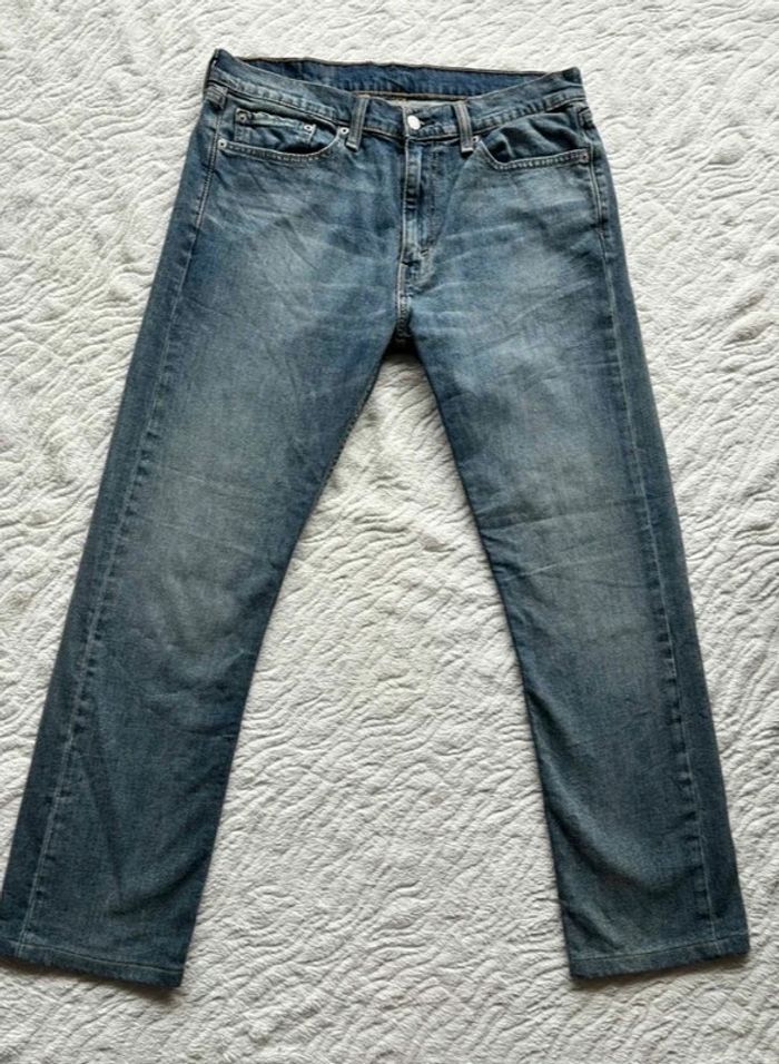 Jean Levi’s 513 Homme W34 (L/44) Coupe Slim Straight Bleu classique 00s y2k - photo numéro 4