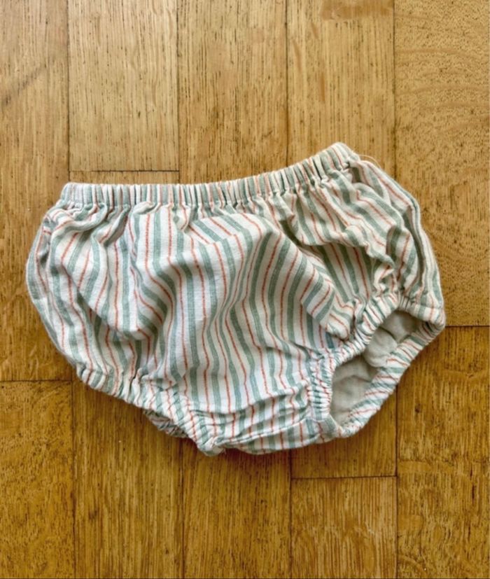 Ensemble Robe et culotte Mango - Taille 3 mois - photo numéro 4
