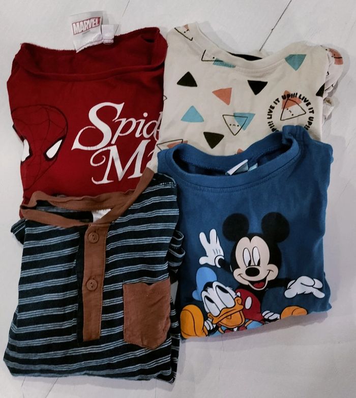 Lots de hauts garçon