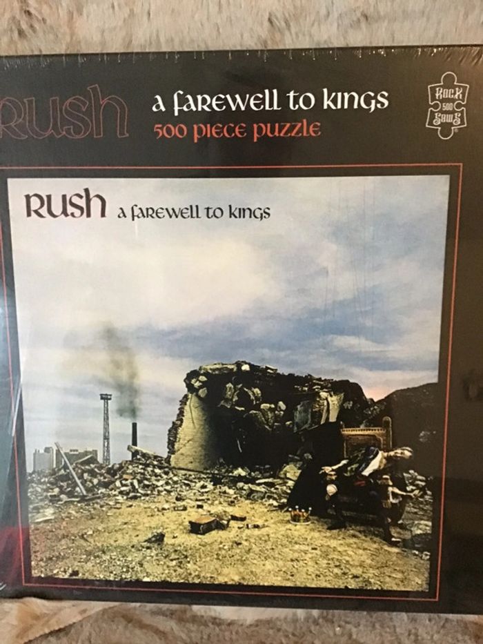 Puzzle rock 500 pièces Rush pochette de l’album À farewell to kings (9124) - photo numéro 2