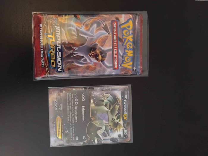 Booster impulsion turbo Mega démolosse + Tyranocif ex Origines Antiques