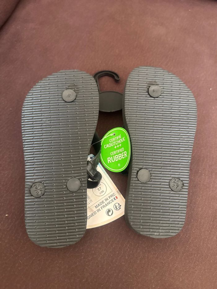 Tongs enfant Brésil _ Taille 27 - photo numéro 4