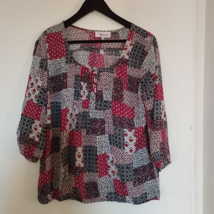 Blouse manches 3/4 T4 Armand Thierry