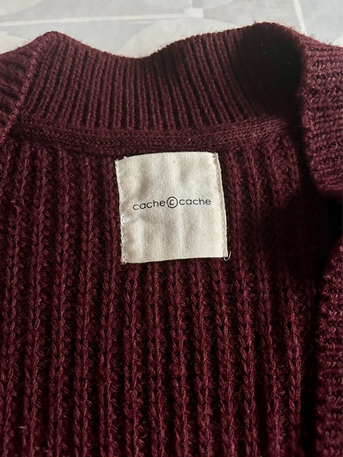 Pull femme 36 / S / 1 - Cache Cache - très bon état - photo numéro 2