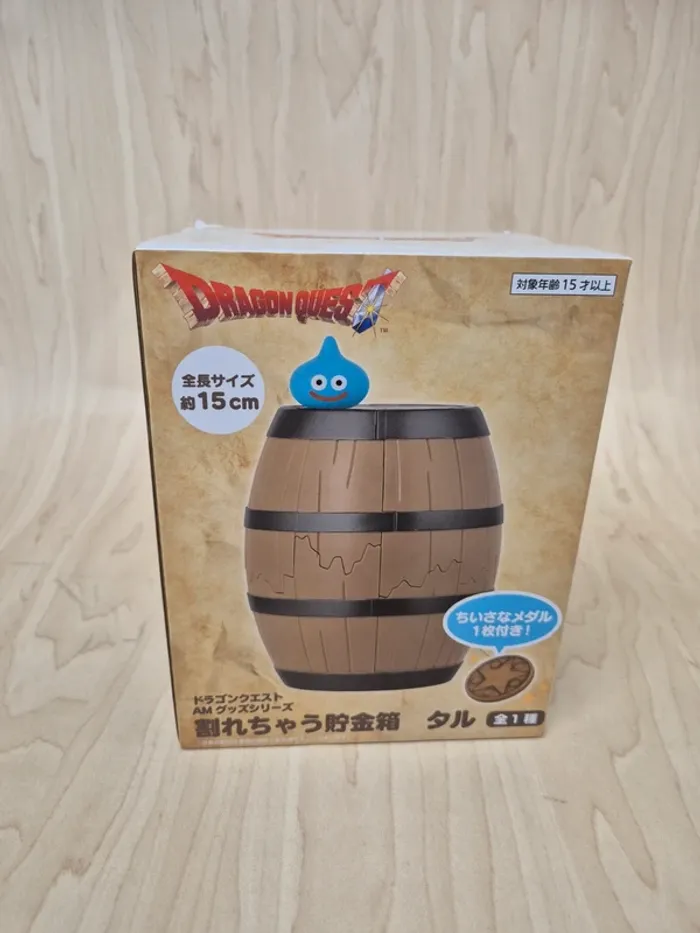 Tirelire Dragon Quest Tonneau & Slime