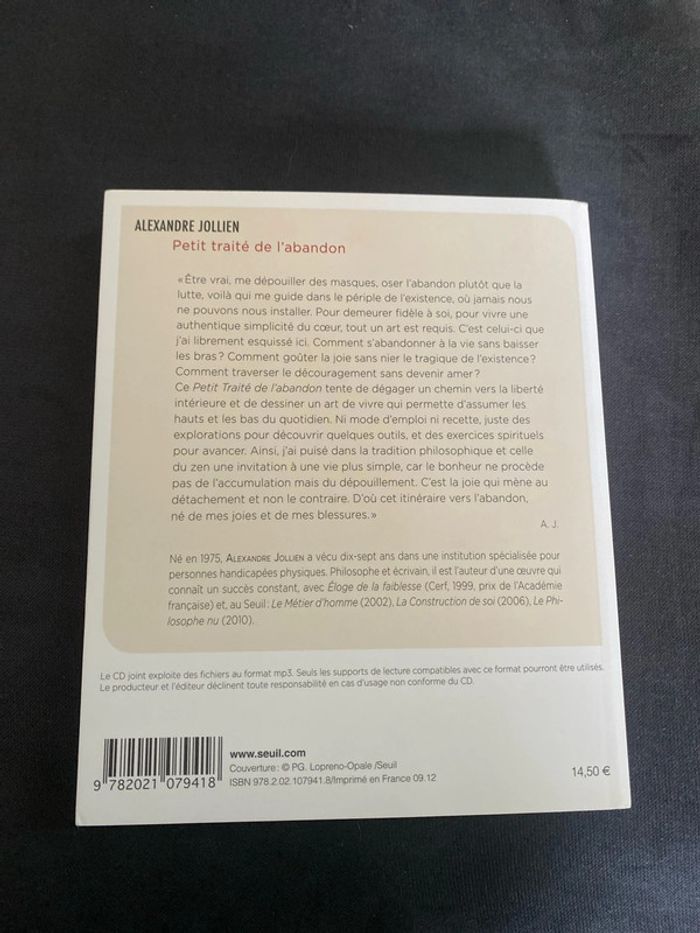 Alexandre Jillian L’abandon - photo numéro 2