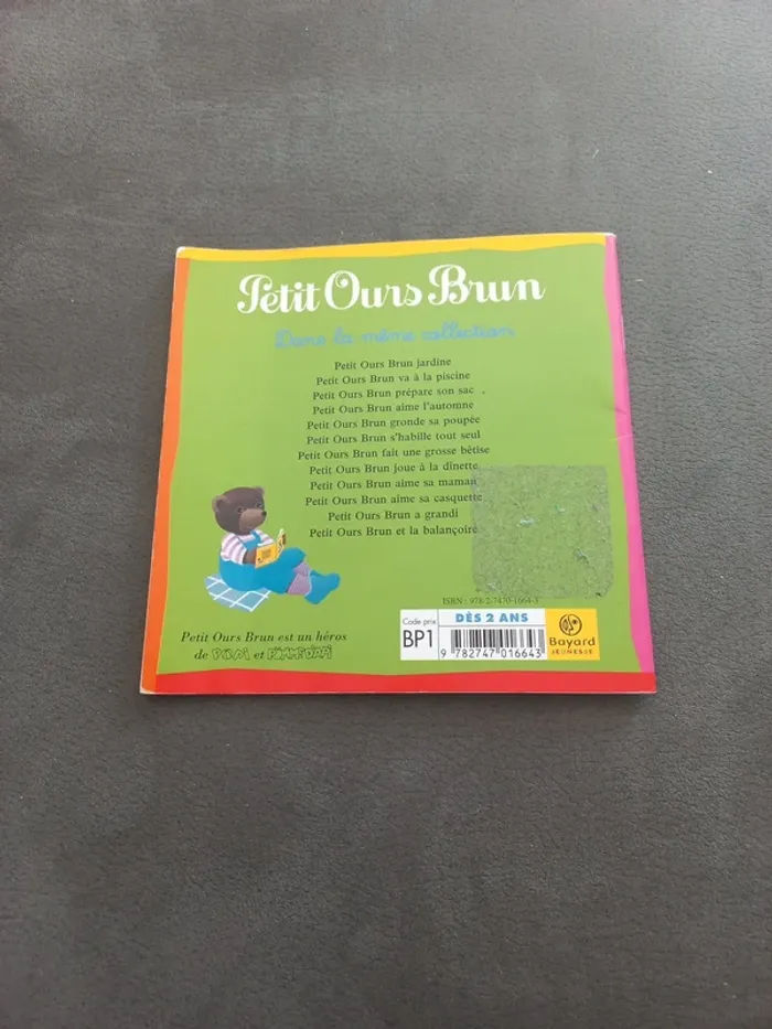 Livre souple petit ours brun à grandi - photo numéro 3
