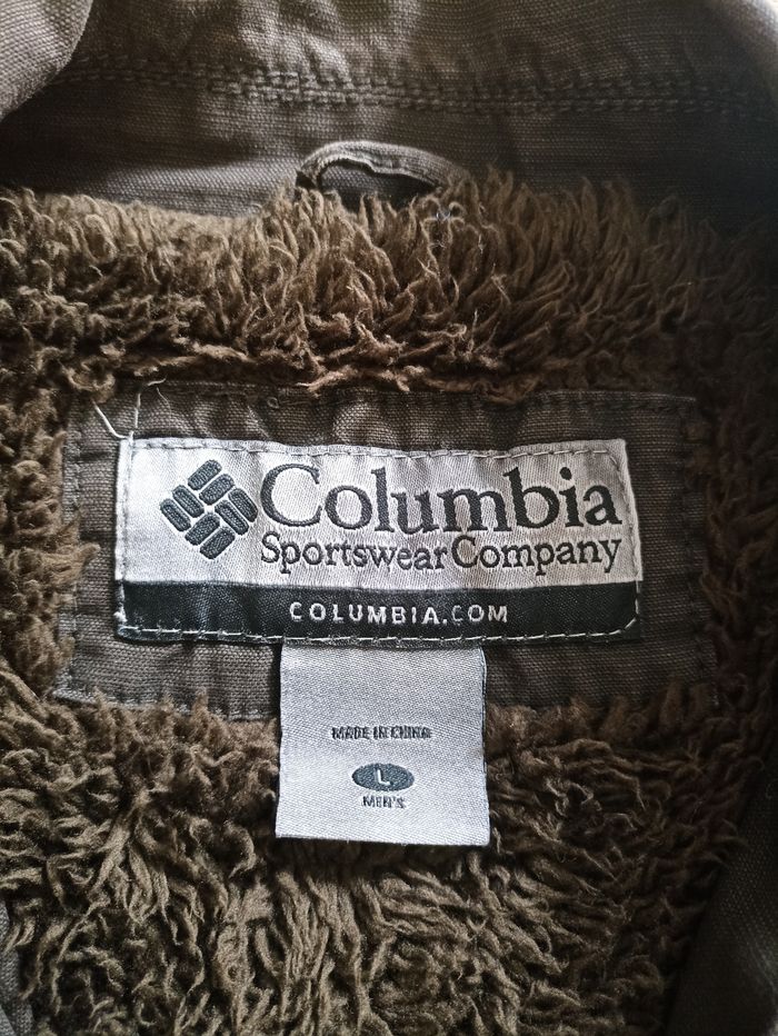 Veste chaude Columbia doublée marron homme taille L - photo numéro 7