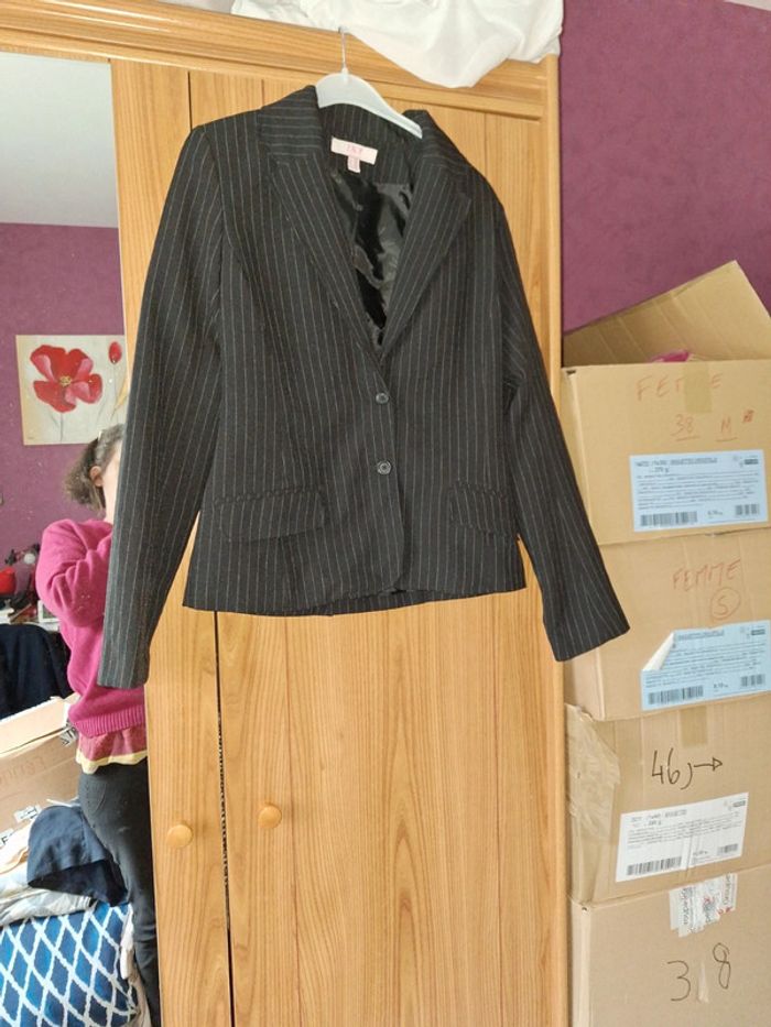 Veste rayures fines jennyfer