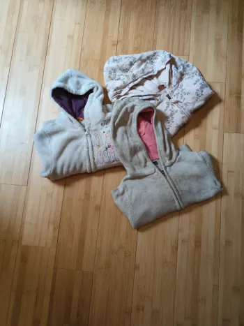 Lot pull/sweat/polaire