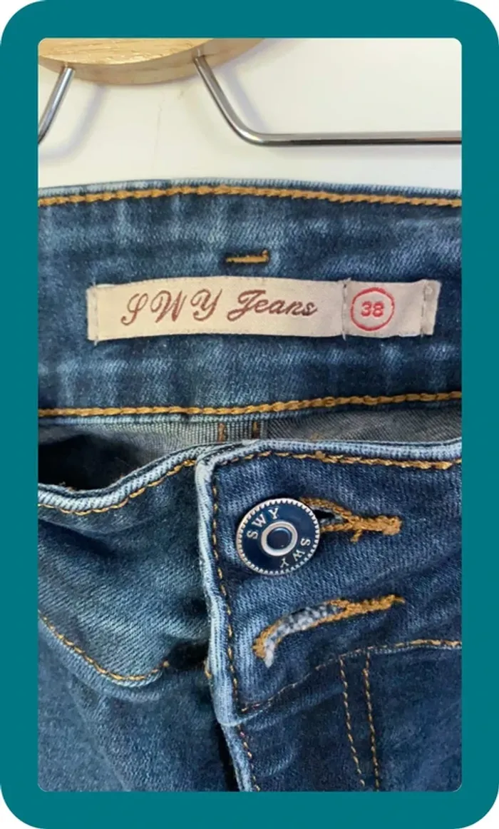 Jeans droit 38 - photo numéro 2